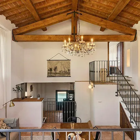 Restored Barn Tuscan Hills View * Villa del Monte (Siena)